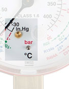 Thang đo Bar-PSI-°C: